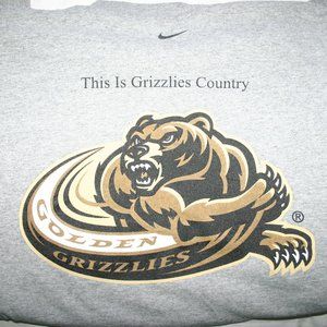 Oakland Univ Golden Grizzlies Nike t shirt in Gray XXL Perfect Condition